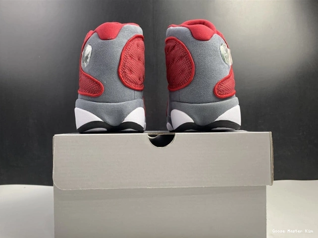 Air Jordan Red Grey Retro 13 414571-600 Gym Flint 0806